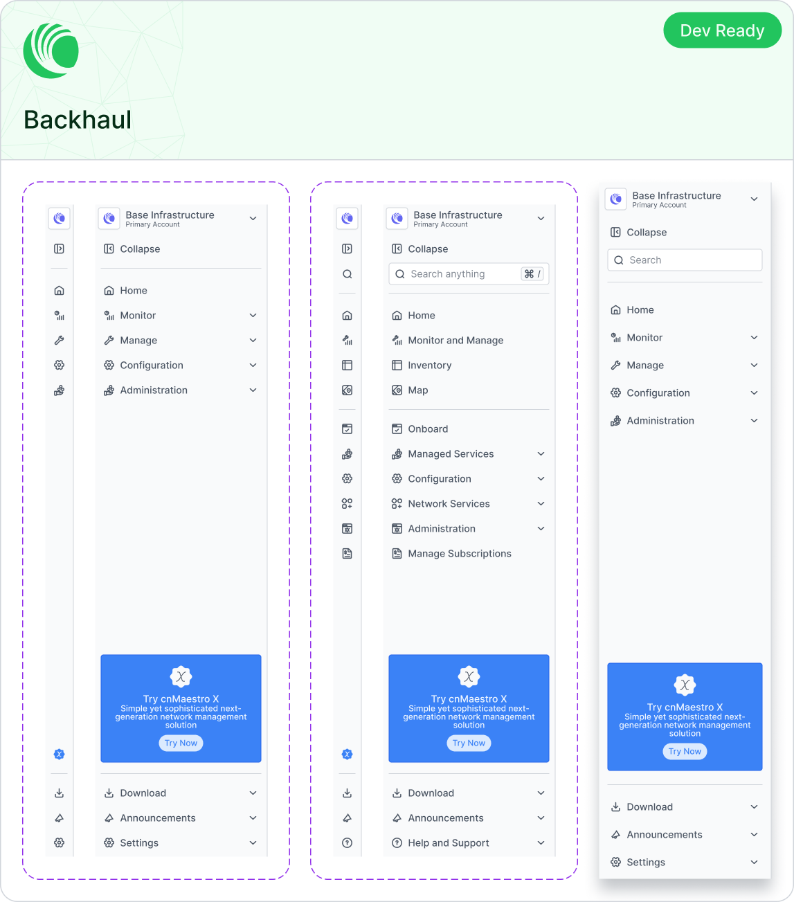 Navigation Sidebar