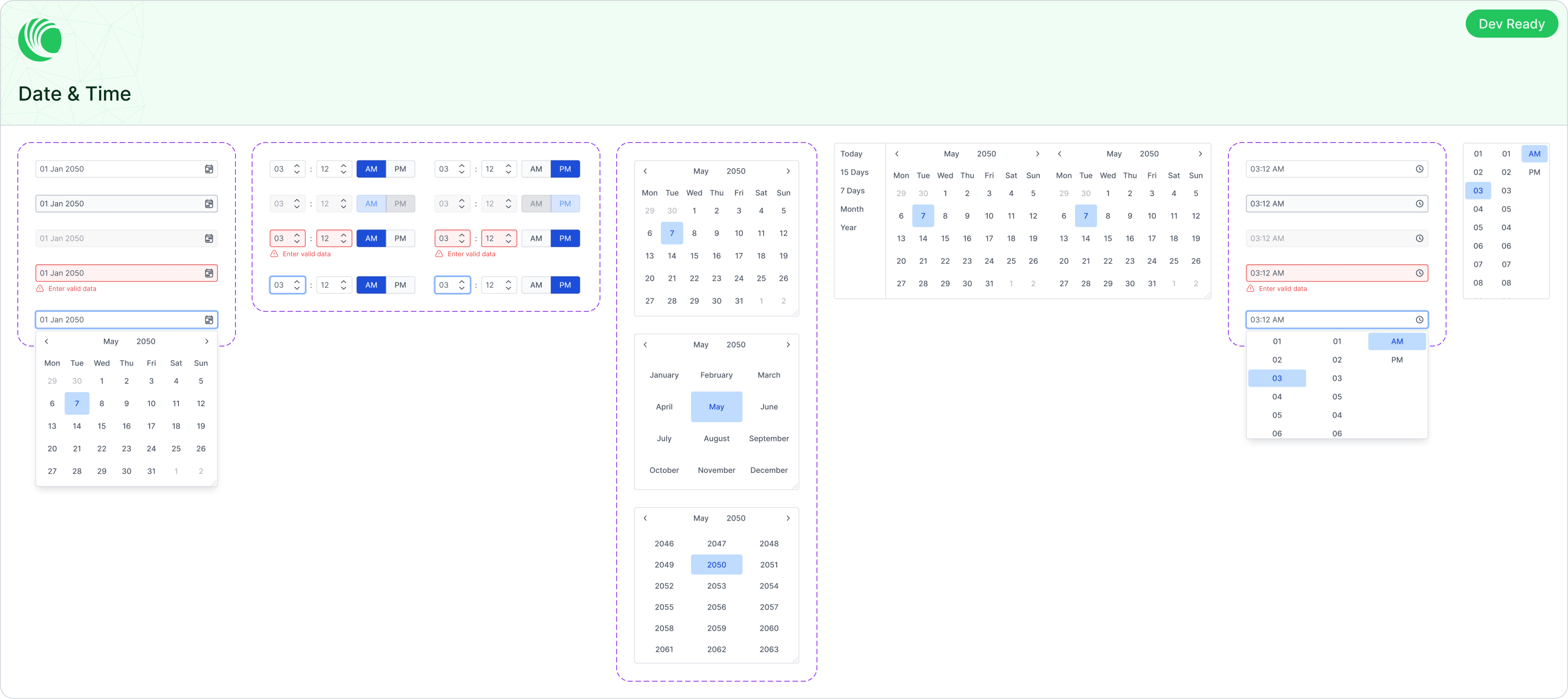 Date and Time Picker