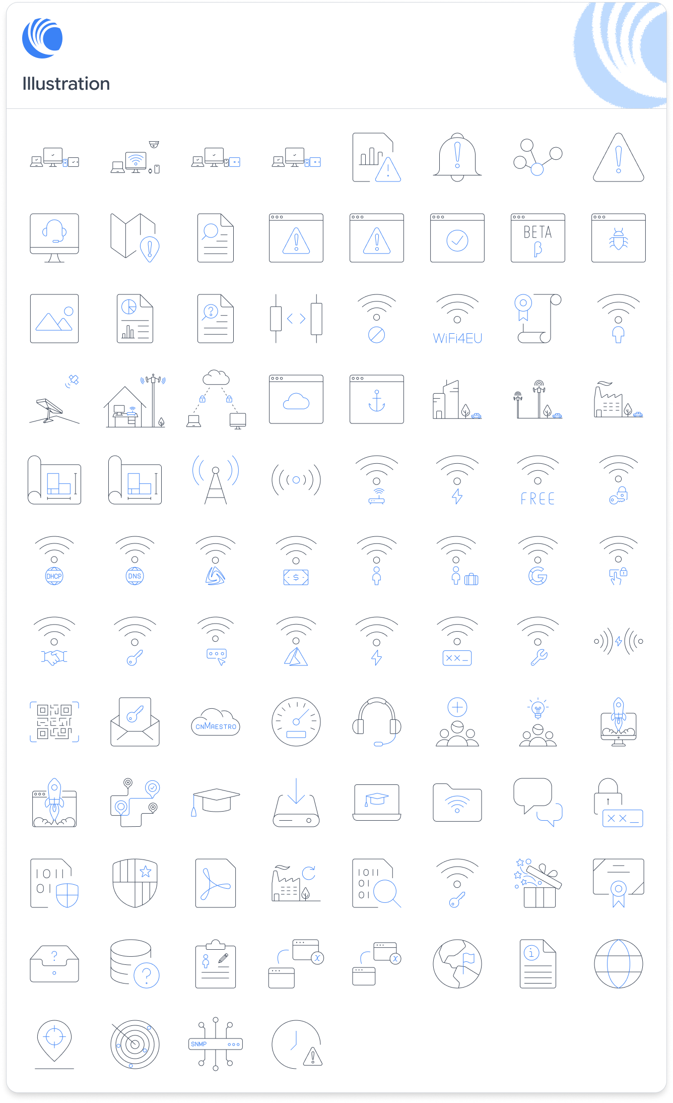 Enterprise Vector Illustrations