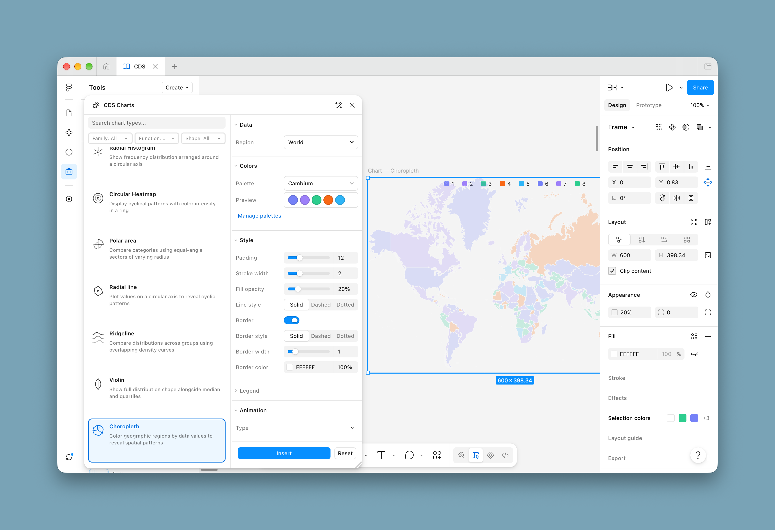 Choropleth Map Plugin