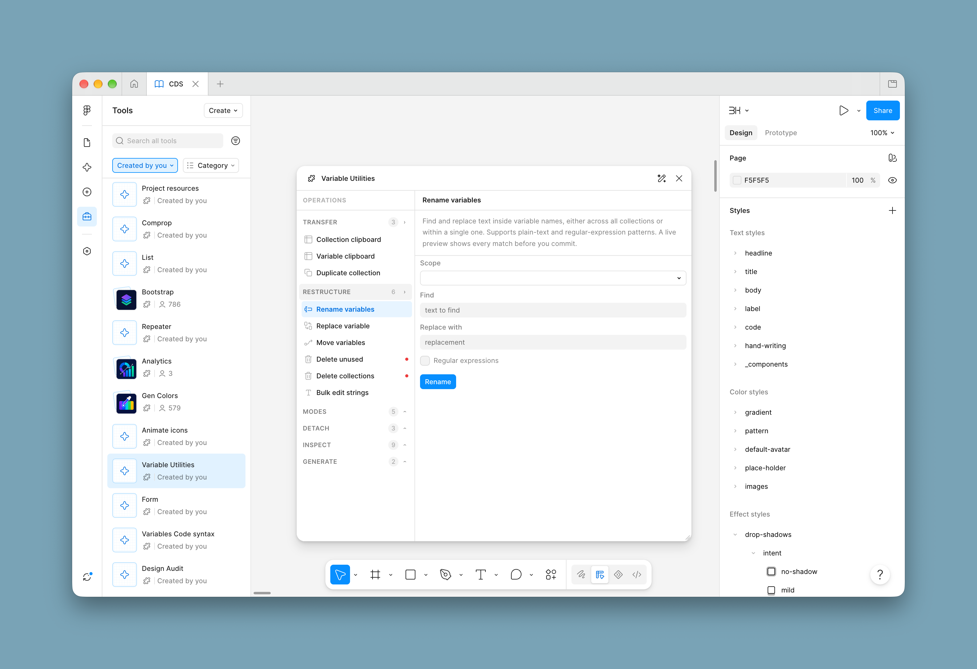 Variable Utilities Plugin