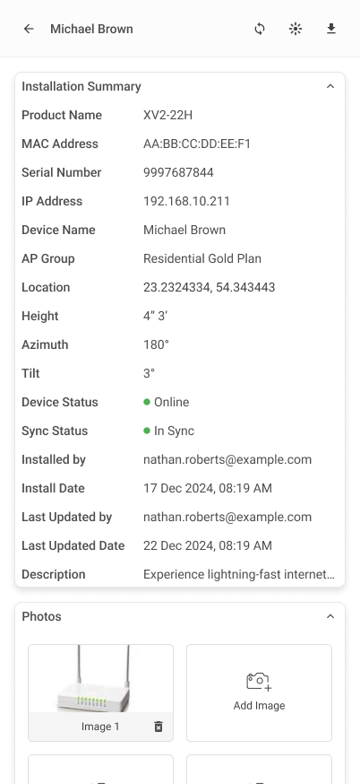 On-the-Fly Parameter Adjustment