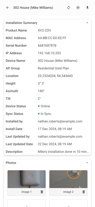 Job Sign-Off Confirmation